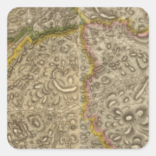 Composite Inverness Shire 2 Square Sticker