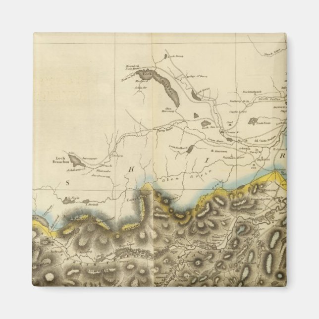 Composite Inverness Shire Magnet (Front)