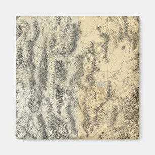 Composite Map of Arizona, Nevada, and Utah Magnet