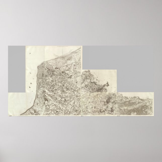 Composite Map of France 10 Poster (Front)