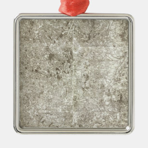 Composite Map of France 9 Metal Ornament