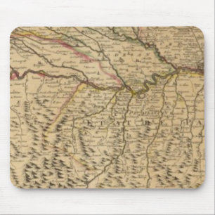 Composite map of Po River Valley Mouse Pad