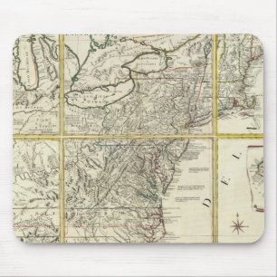 Composite map of United States Mouse Pad