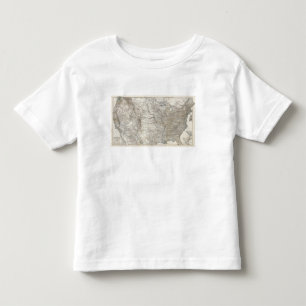 Composite Map of United States of America Toddler T-Shirt