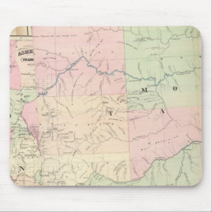 Composite Montana, Idaho Mouse Pad