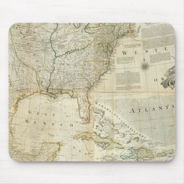 Composite North America Mouse Pad (Front)