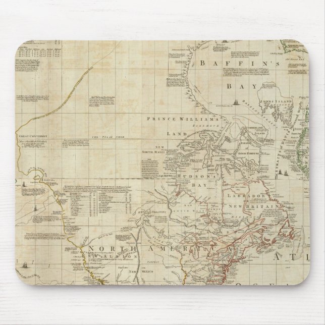 Composite North & South America Mouse Pad (Front)