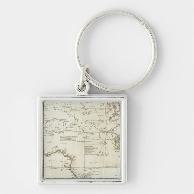 Composite of Africa Key Ring (Front)