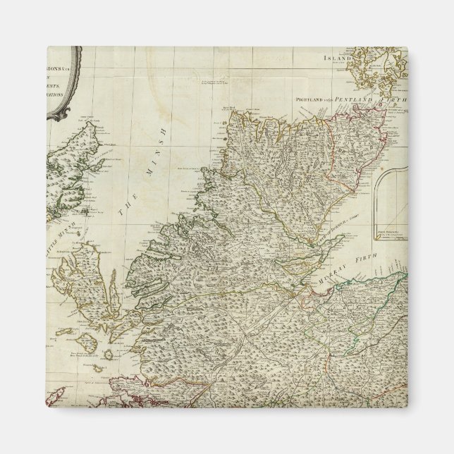 Composite Scotland or North Britain Magnet (Front)