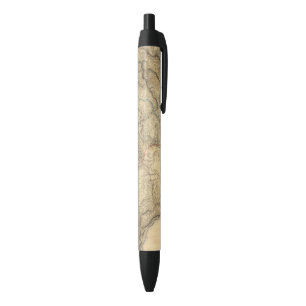 Composite South America 4 Black Ink Pen