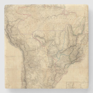 Composite South America 4 Stone Coaster