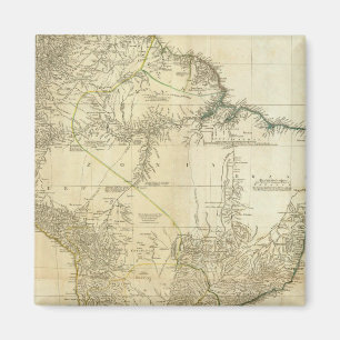 Composite South America Magnet