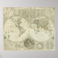 Composite World or terraqueous globe