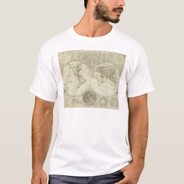 Composite World or terraqueous globe T-Shirt (Front)