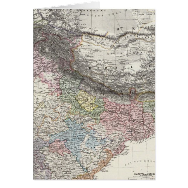 CompositeMap of India, Asia (Front)