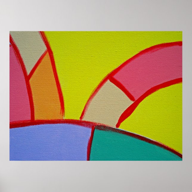 Composition #11A by Michael Moffa Poster (Front)