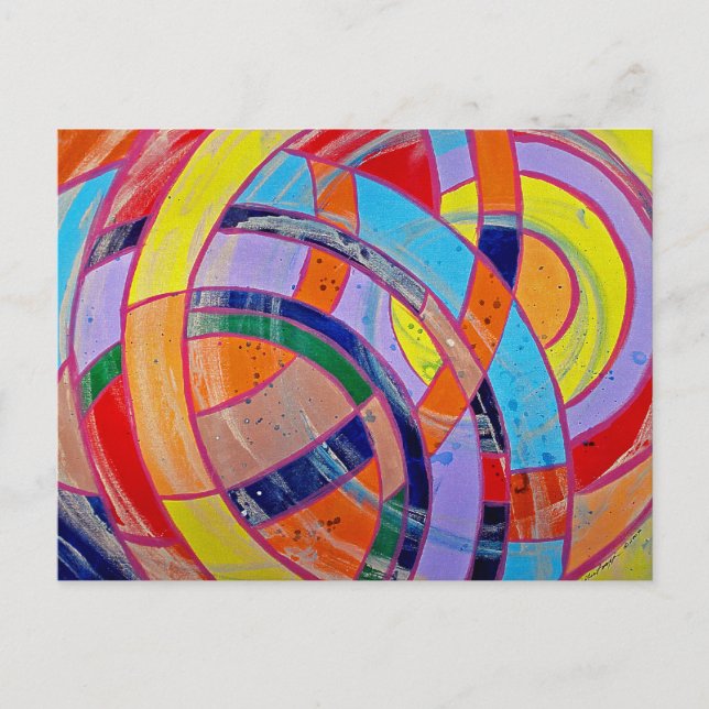 Composition #15 by Michael Moffa Postcard (Front)