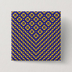 Composition 17 15 cm square badge