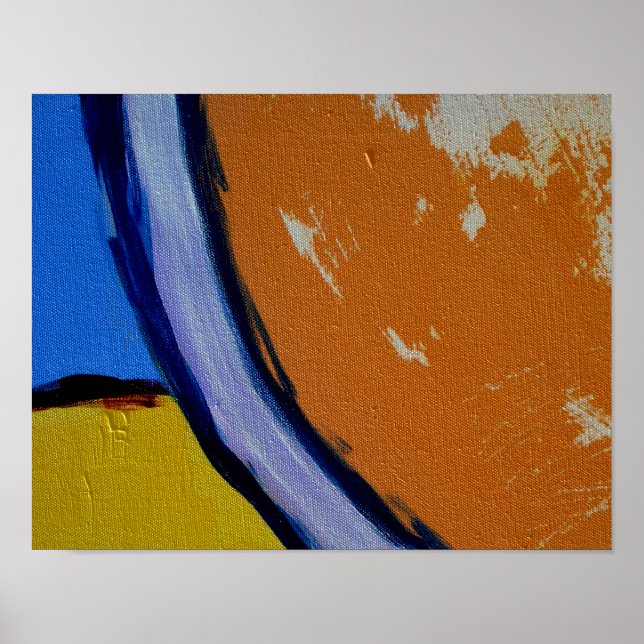 Composition #1A by Michael Moffa Poster (Front)