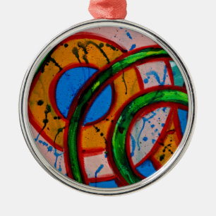 Composition #20A by Michael Moffa Metal Tree Decoration