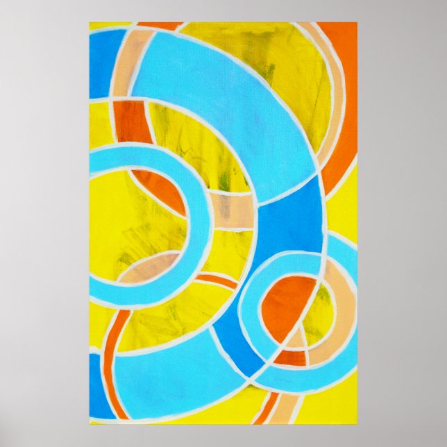 Composition #23 by Michael Moffa Poster (Front)