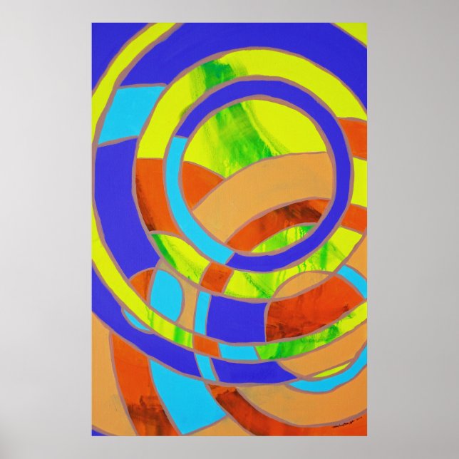 Composition #27 by Michael Moffa Poster (Front)