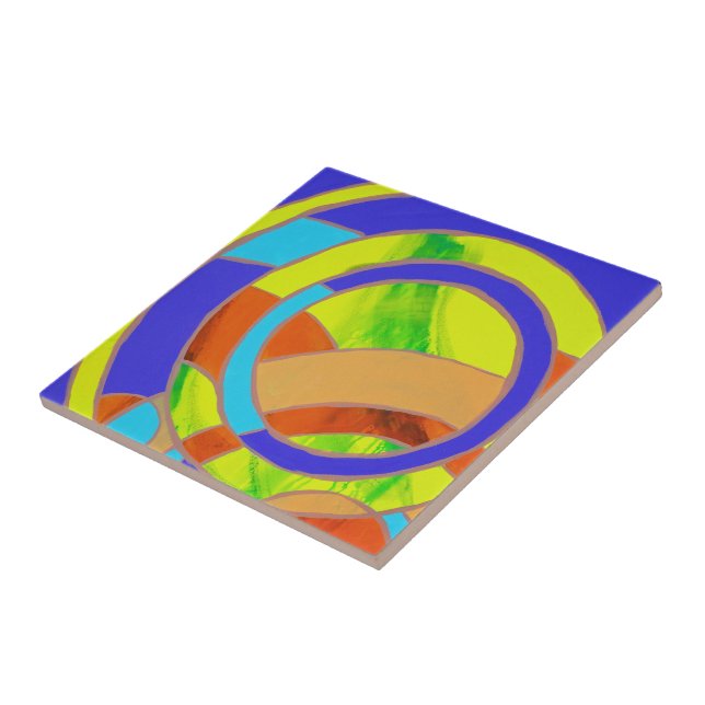 Composition #27 by Michael Moffa Tile (Side)