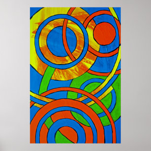 Composition #29 by Michael Moffa Poster