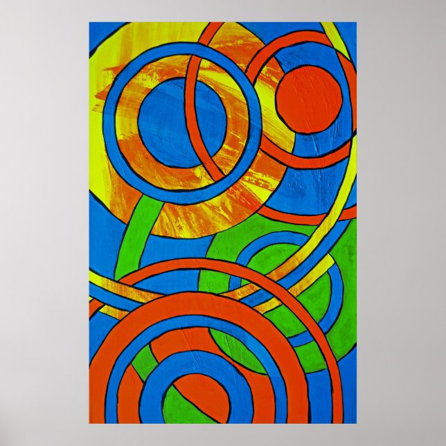 Composition #29 by Michael Moffa Poster (Front)