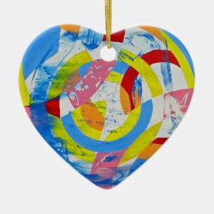 Composition #2 by Michael Moffa Ceramic Tree Decoration