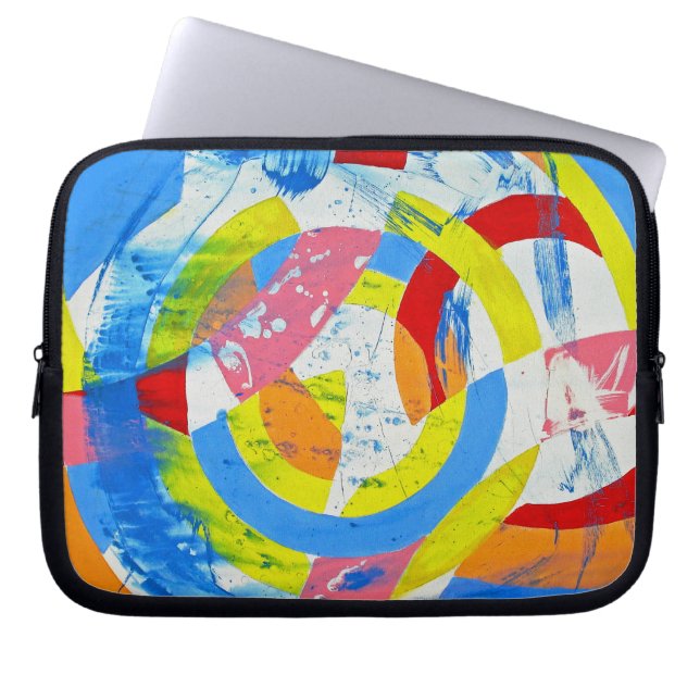 Composition #2 by Michael Moffa Laptop Sleeve (Front)
