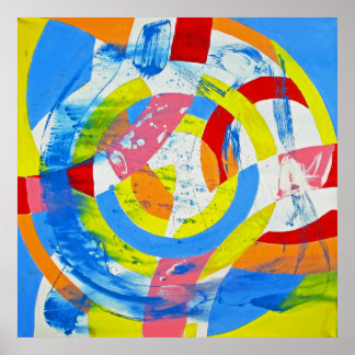 Composition #2 by Michael Moffa Poster