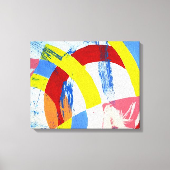 Composition #2A by Michael Moffa Canvas Print (Front)