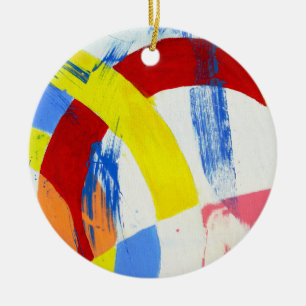 Composition #2A by Michael Moffa Ceramic Tree Decoration