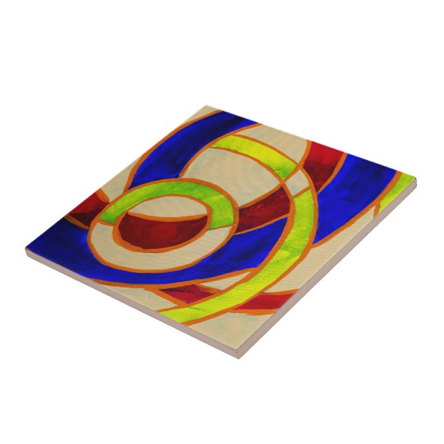 Composition #31 by Michael Moffa Tile (Side)