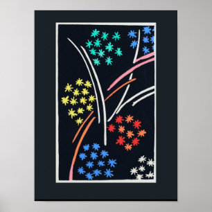 Composition 35 by Sonia Delaunay, Poster