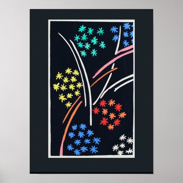 Composition 35 by Sonia Delaunay,  Poster (Front)