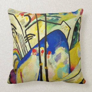 Composition 4, 1911 by Wassily Kandinsky Cushion