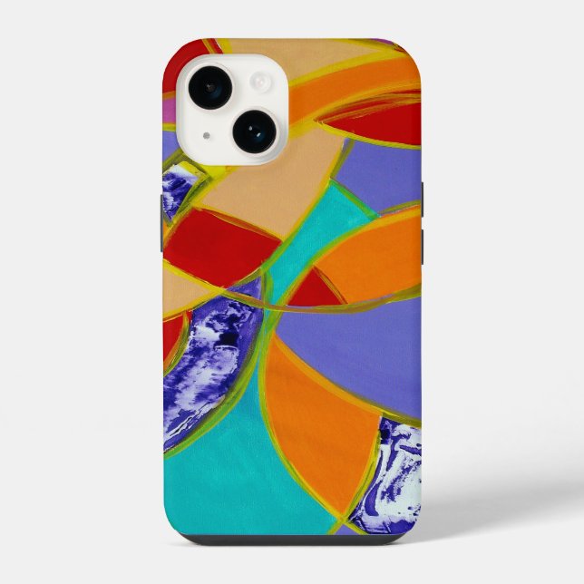 Composition #5 by Michael Moffa iPhone Case (Back)