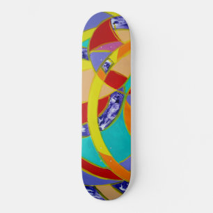 Composition #5 by Michael Moffa Skateboard