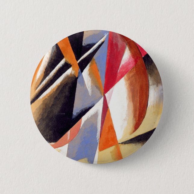 Composition 6 Cm Round Badge (Front)