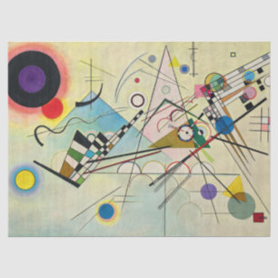 Composition 8 by Wassily Kandinsky Tissue Paper