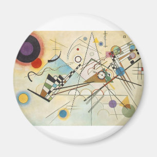 Composition 8 Kandinsky Painting Magnet