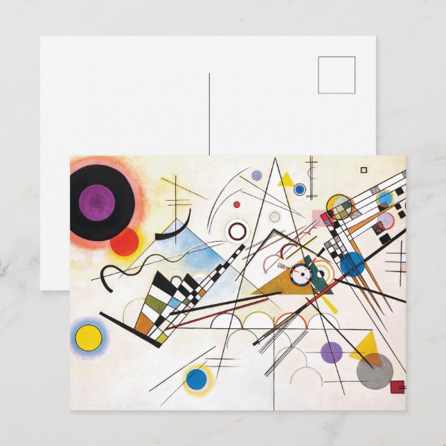 Composition 8 | Kandinsky | Postcard (Front/Back)