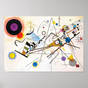 Composition 8   Kandinsky   Poster