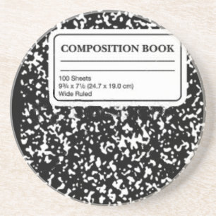 Composition Book Coaster
