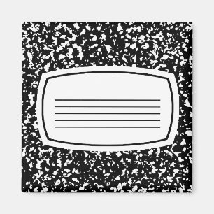 composition book magnet