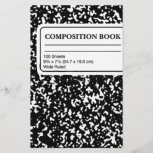 Composition Book Stationery