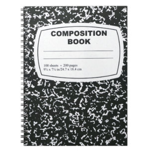 Composition Book Student Teacher