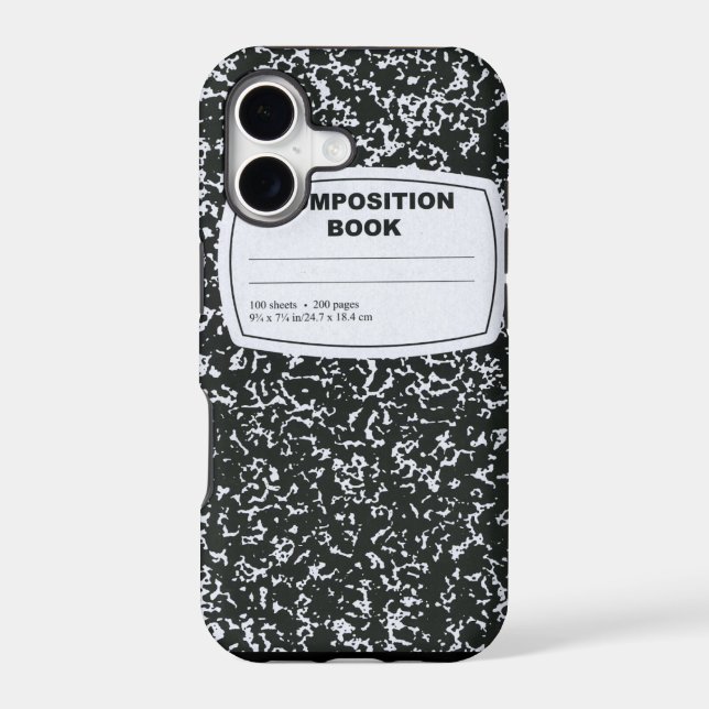 Composition Book Student Teacher (Back)